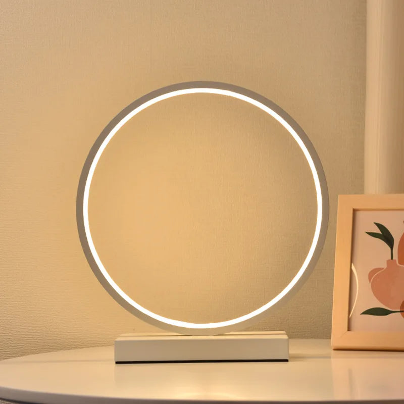 Luce dell'Anello - Moderne LED Nachttischlampe-letto-design.com