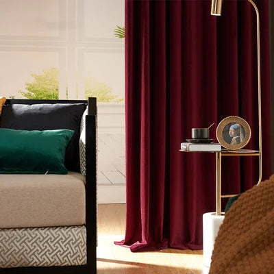 "Emerald Elegance" - Luxuriöse Verdunklungsvorhänge-letto-design.com
