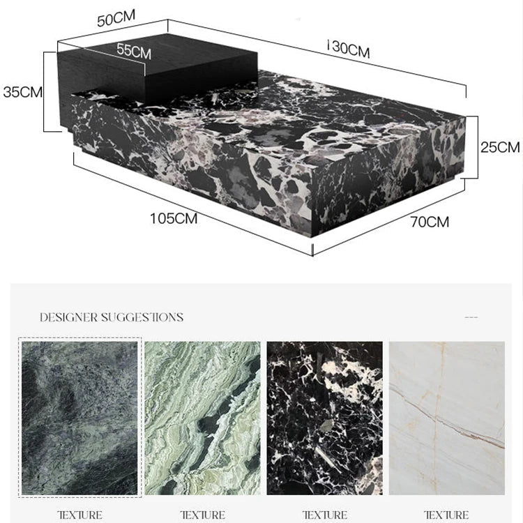 Couchtisch Luce Nero – Eleganz aus Marmor-letto-design.com