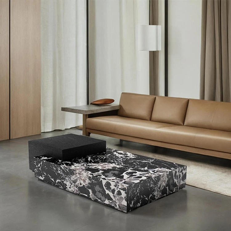 Couchtisch Luce Nero – Eleganz aus Marmor-letto-design.com