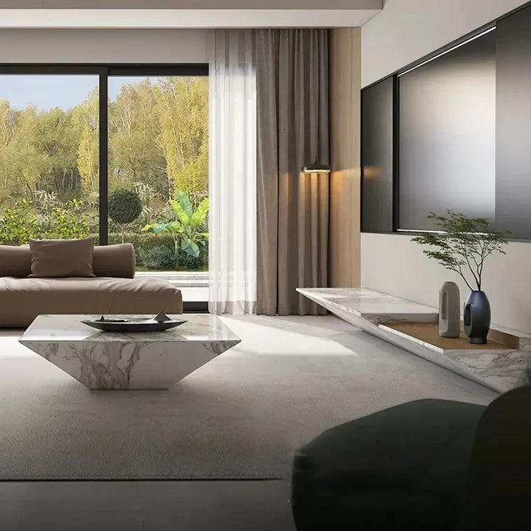 Couchtisch Arcolini – Moderner Luxus aus Naturmarmor-letto-design.com