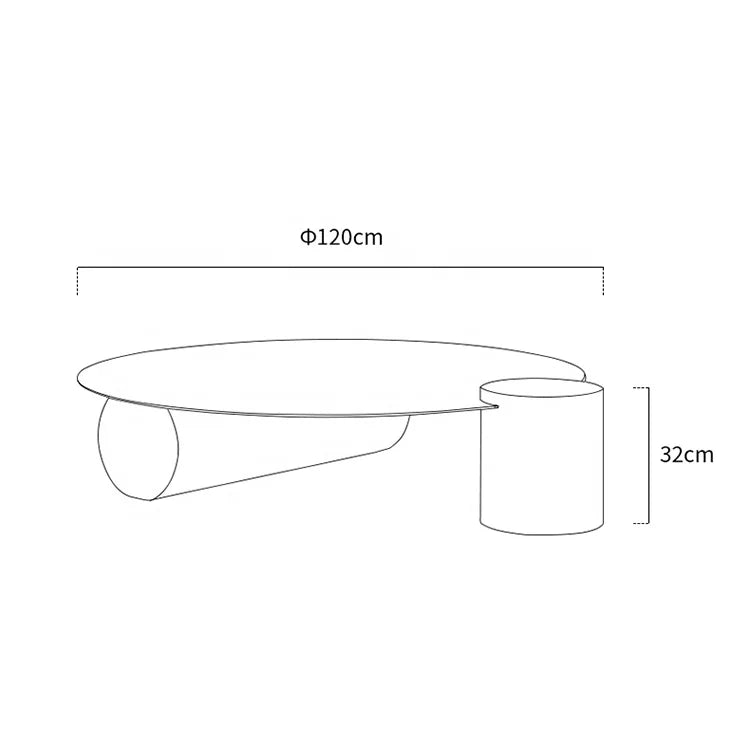 Shann Rondo – Moderner Glastisch für anspruchsvolles Wohnen-letto-design.com