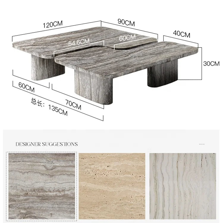 Couchtisch "Marmor Wave"-letto-design.com