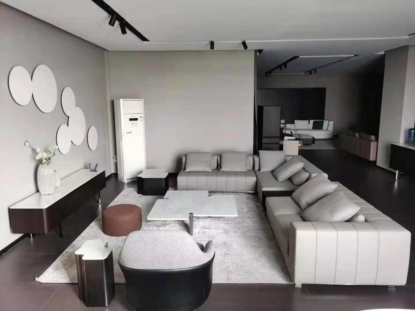 TV-Lowboard Eleganza Nero – Zeitloses Design mit edlem Marmo-letto-design.com