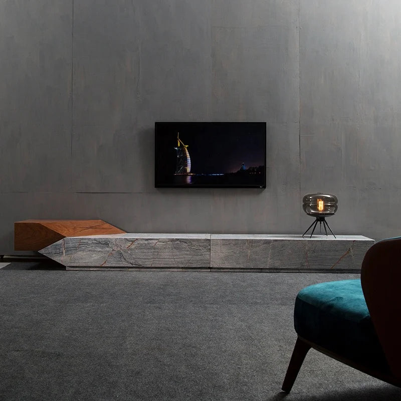 TV-Lowboard Marmo Forte – Skulpturale Eleganz für Ihr Wohnzimmer-letto-design.com