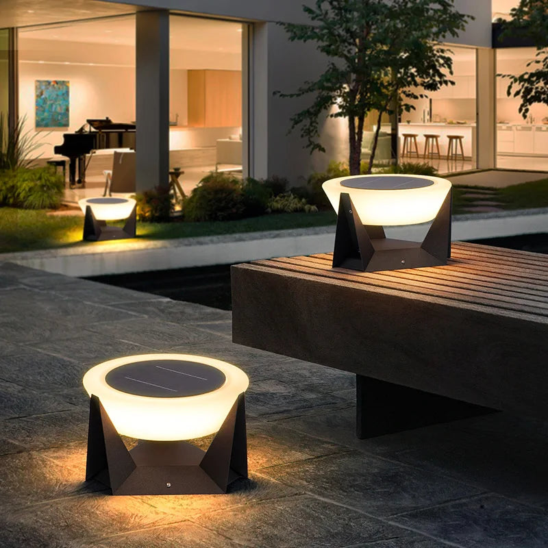Luce Solare Giardino Elegante - Solar Gartenlampe-letto-design.com