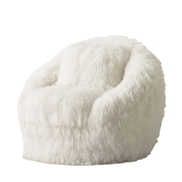 Sessel „Lusso Peloso“ – Luxuriöse Eleganz mit natürlichem Schaffell-letto-design.com