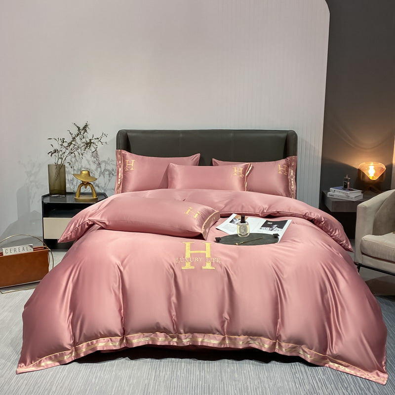 Sogno di Mezzanotte: 4-Teiliges Bettwäsche-Set-letto-design.com