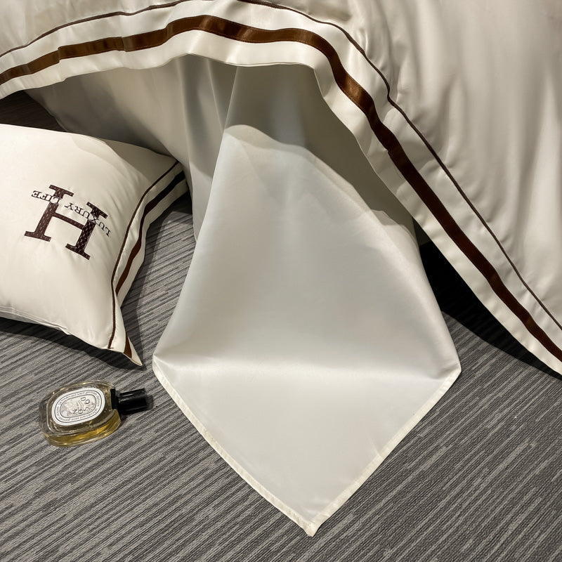 Sogno di Mezzanotte: 4-Teiliges Bettwäsche-Set-letto-design.com