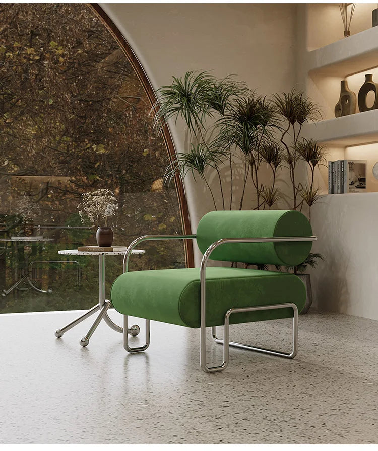 Moderner Loungesessel „Steel Comfort“-letto-design.com