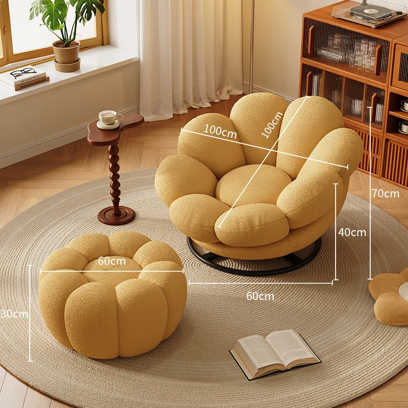 Luxuriöser Blütenstuhl „Flora Relax“ – Komfort und Stil in Perfektion-letto-design.com