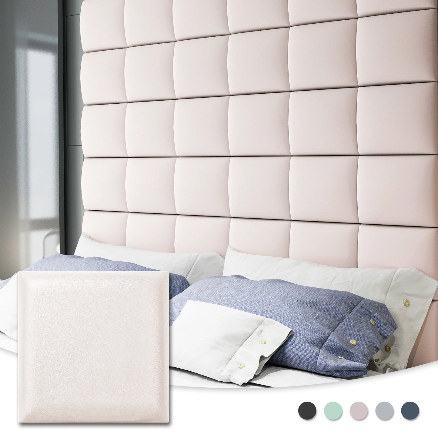 Luxus Kopfteil "Pannello Capitonné Moderno" – Modern & Wasserdicht-letto-design.com