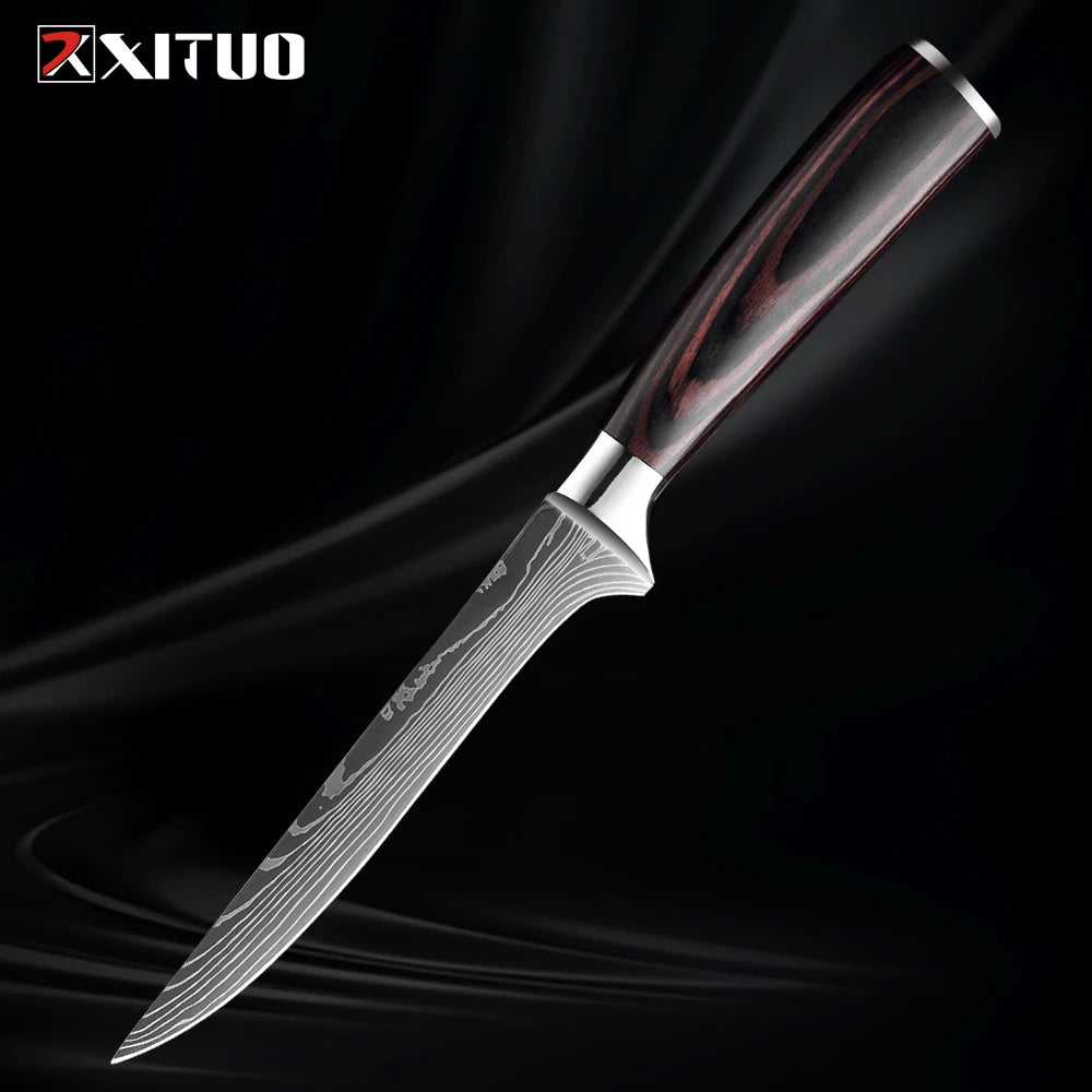 Premium XITUO Küchenmesserset – "Set di Coltelli Cucina Eleganza"-letto-design.com