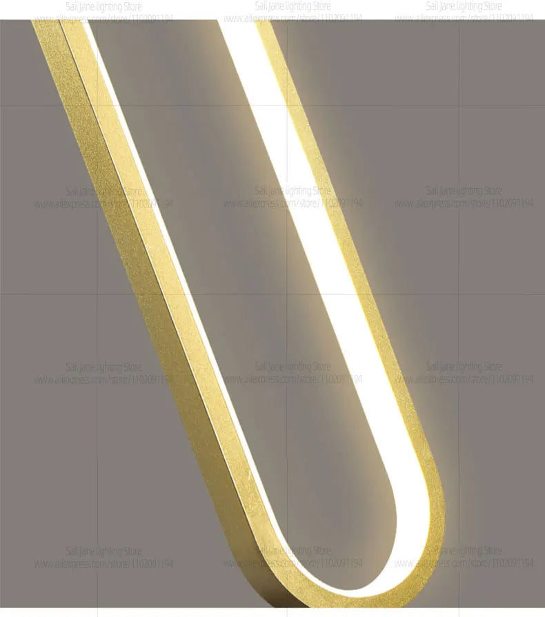 Eleganter LED-Kronleuchter "Luminous Elegance" für hohe Decken-letto-design.com