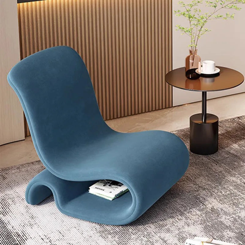 Moderner Schwungstuhl „Wave Lounge“-letto-design.com