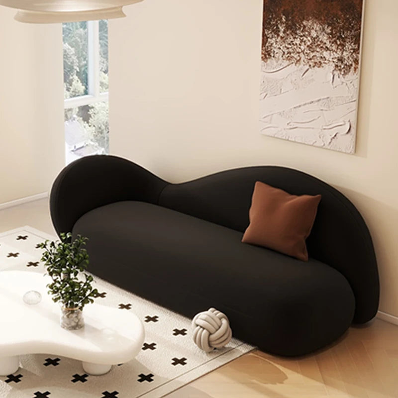 Cool Black Dolphin – Das elegante Designer-Sofa für modernes Wohnen-letto-design.com