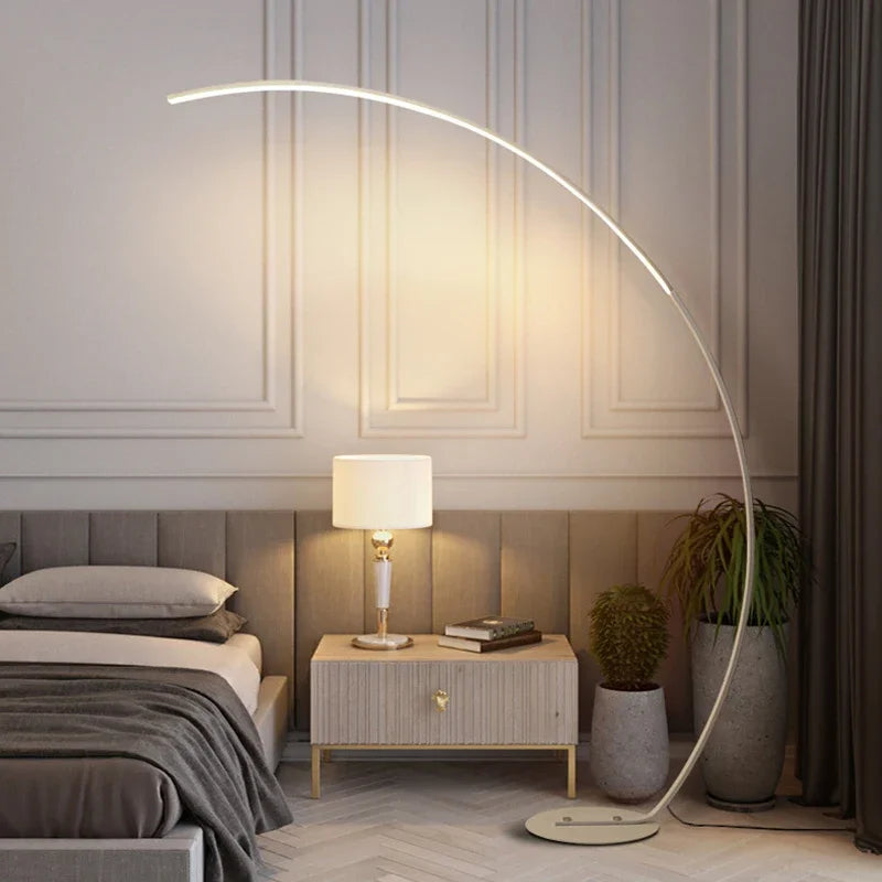 Luce Curva - Italienische Designer-Stehlampe-letto-design.com