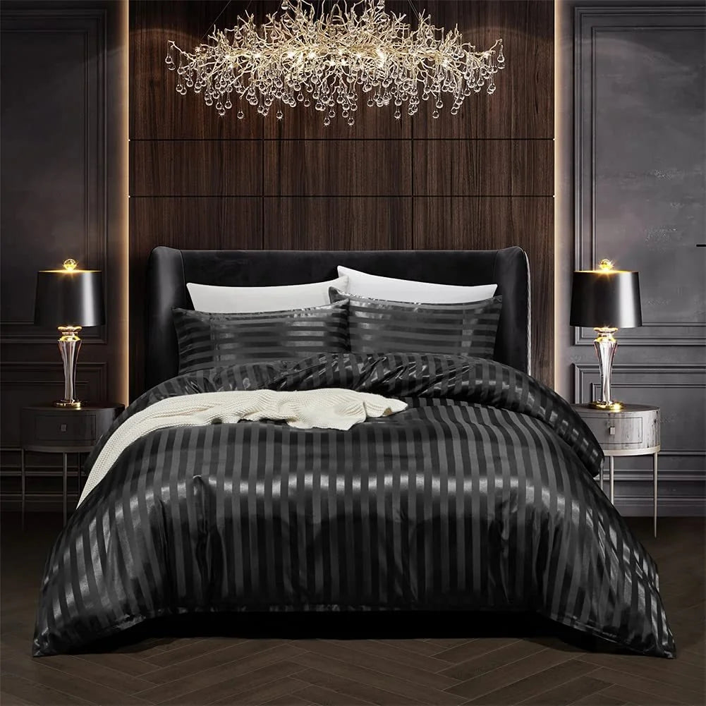 Luxuriöses Set da Letto in Raso - Premium Bettwäsche-letto-design.com