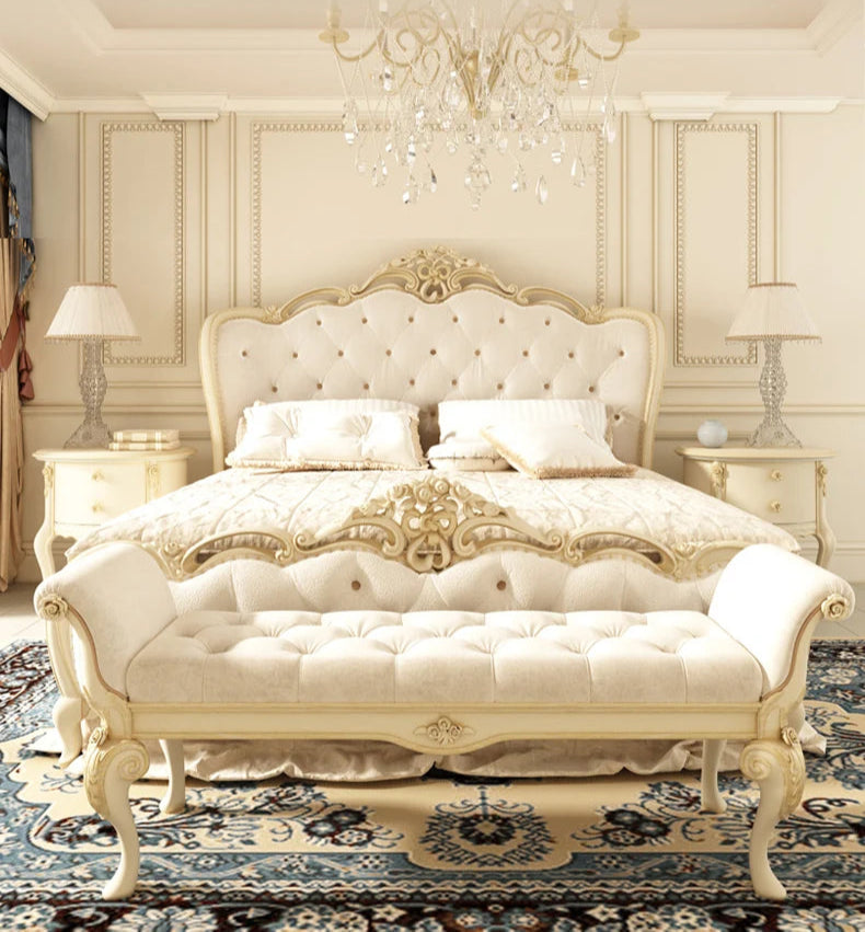 Kaiserliches Luxus-Bett "Majestät" aus edlem Massivholz-letto-design.com
