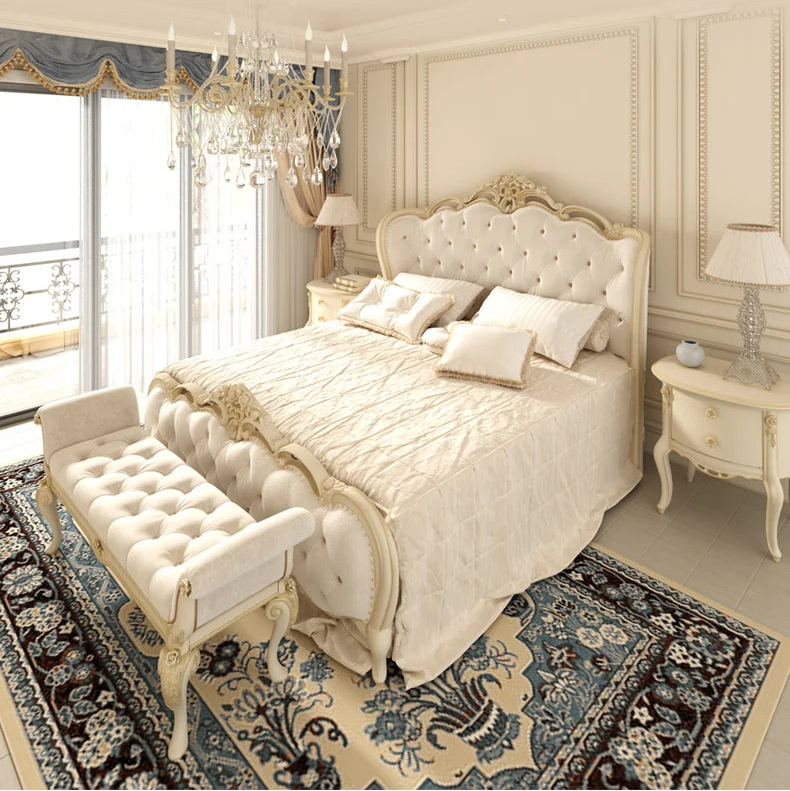 Kaiserliches Luxus-Bett "Majestät" aus edlem Massivholz-letto-design.com