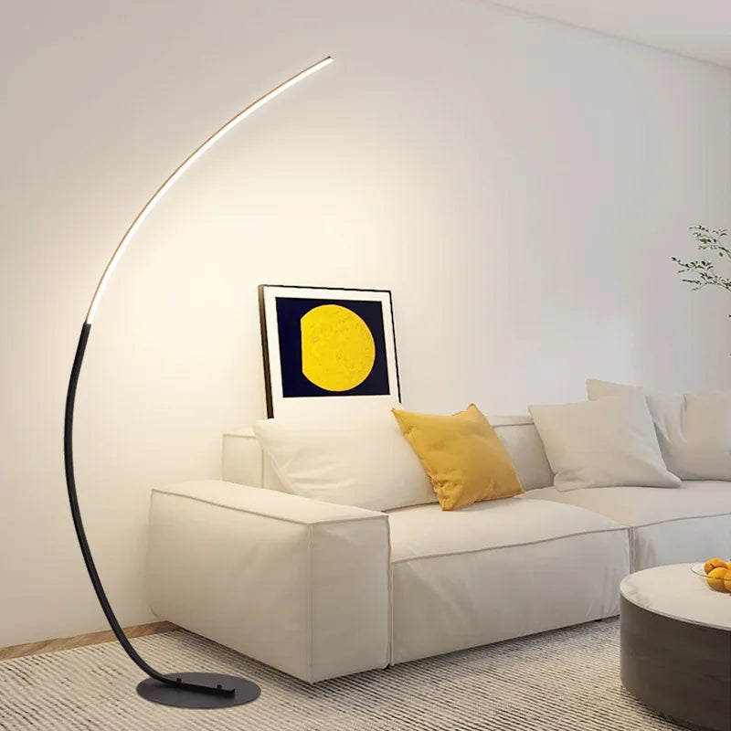 Luce Curva - Italienische Designer-Stehlampe-letto-design.com