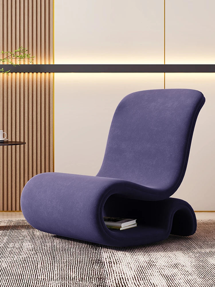 Moderner Schwungstuhl „Wave Lounge“-letto-design.com