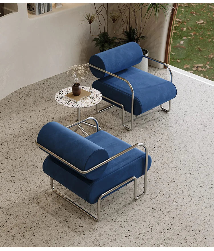 Moderner Loungesessel „Steel Comfort“-letto-design.com