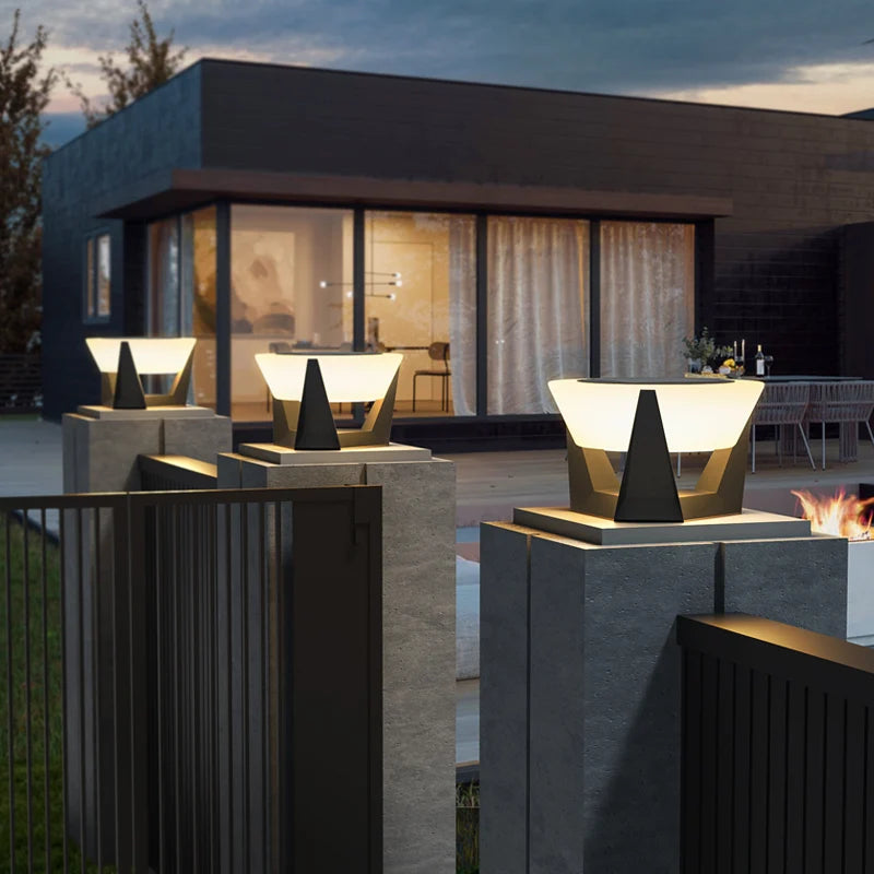 Luce Solare Giardino Elegante - Solar Gartenlampe-letto-design.com