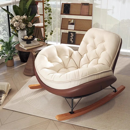 Komfortabler Schaukelstuhl mit Polsterung – Perfekt für Ihr Wohnzimmer-letto-design.com