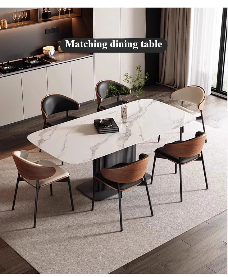 Eleganter Designstuhl aus Holz und Kunstleder – Komfort und Stil vereint-letto-design.com