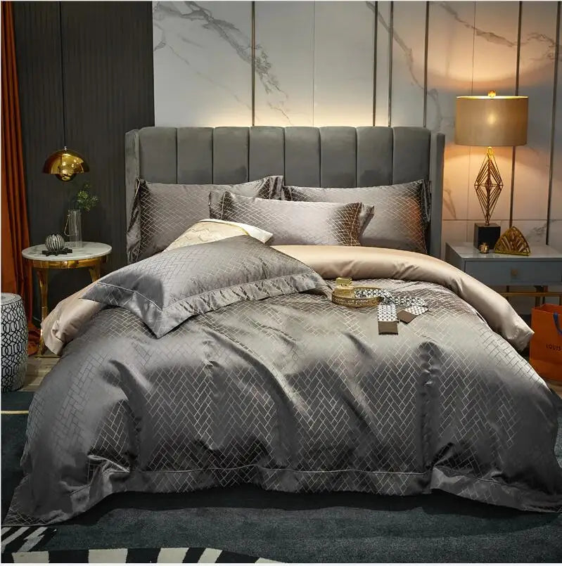 Lusso Elegante - Bettwäsche Set aus Baumwollsatin - Ägyptische Baumwolle-letto-design.com