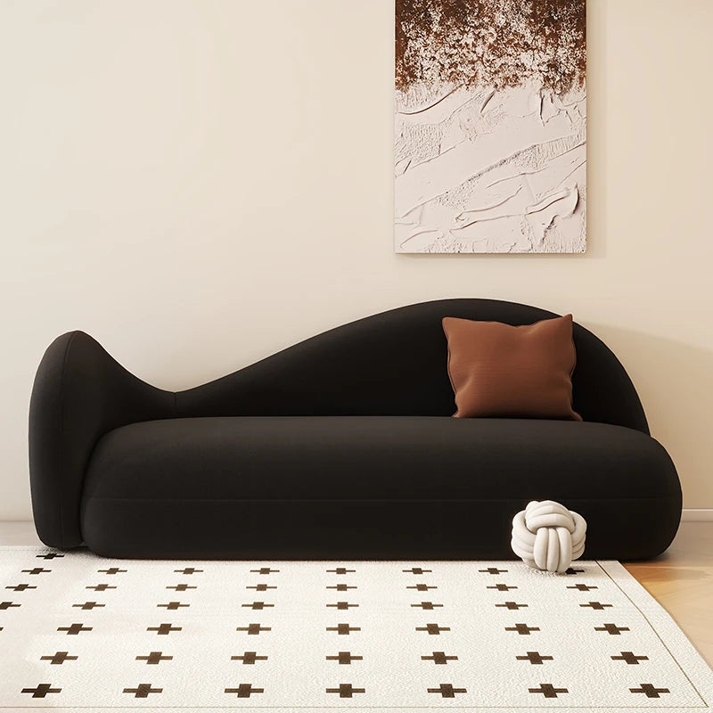 Cool Black Dolphin – Das elegante Designer-Sofa für modernes Wohnen-letto-design.com