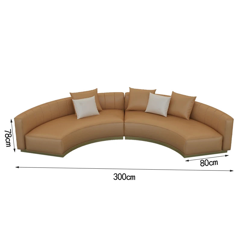 Exklusives Halbkreis-Sofa „Luna Curve“ – Eleganz trifft Komfort-letto-design.com