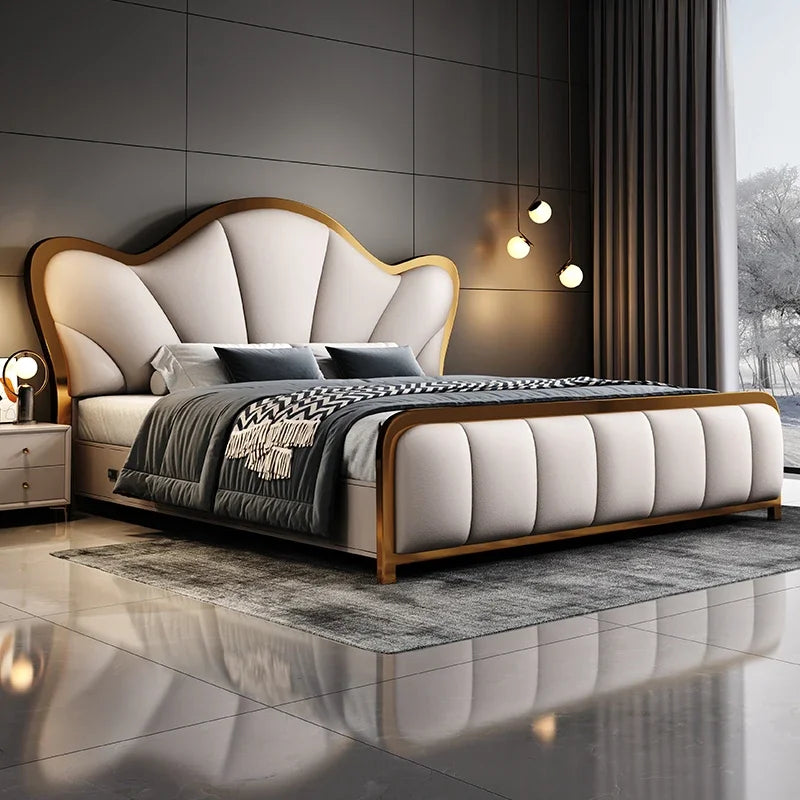 Elegantes Designer-Bett mit luxuriösem Komfort-letto-design.com