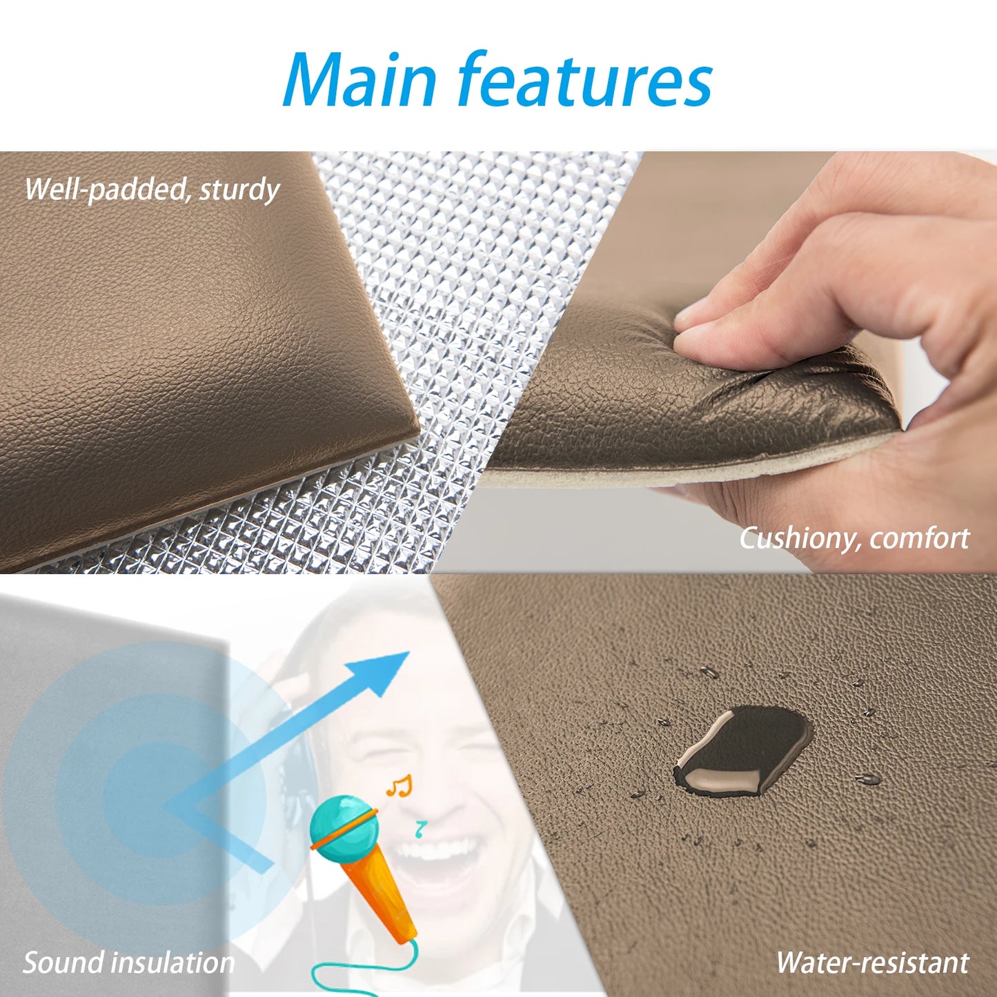 Luxus Kopfteil "Pannello Capitonné Moderno" – Modern & Wasserdicht-letto-design.com