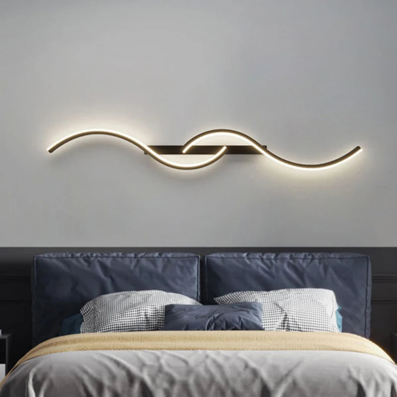 Moderne LED-Wandleuchte mit Aluminiumkörper-letto-design.com
