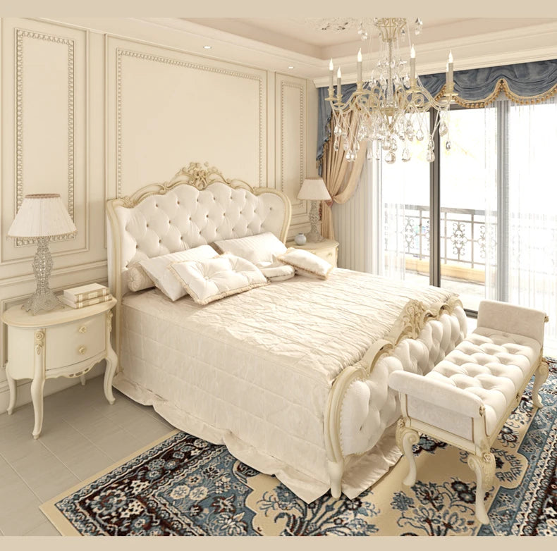 Kaiserliches Luxus-Bett "Majestät" aus edlem Massivholz-letto-design.com