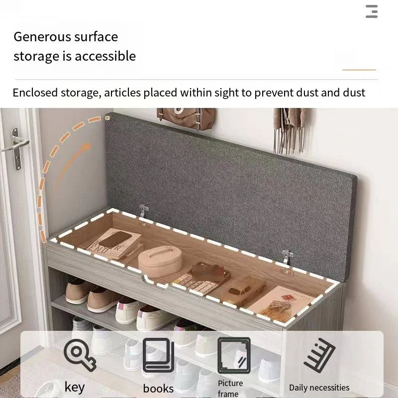 Shoedra – Die elegante Schuhbank mit Sitzfläche und Stauraum-letto-design.com
