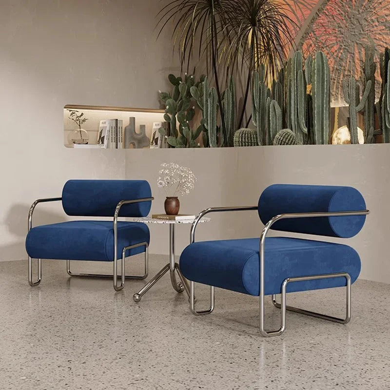 Moderner Loungesessel „Steel Comfort“-letto-design.com