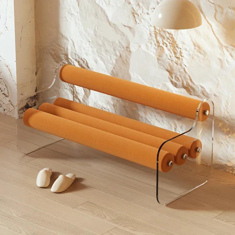 Minimalistische Acryl-Schuhbank – Design trifft Funktion-letto-design.com