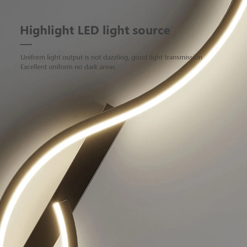 Moderne LED-Wandleuchte mit Aluminiumkörper-letto-design.com