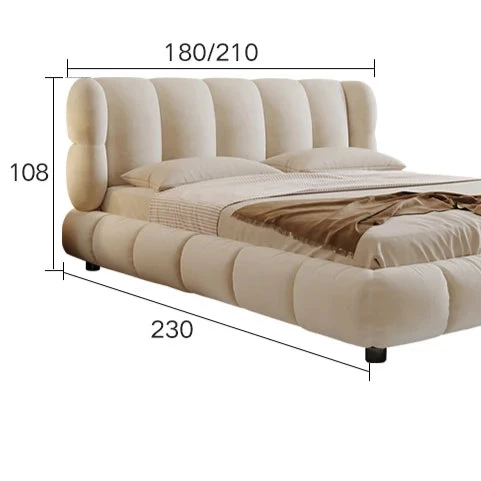Komfortables Polsterbett mit luxuriösem Design-letto-design.com