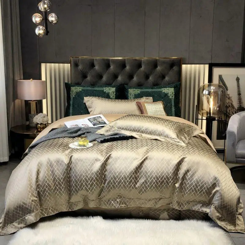 Lusso Elegante - Bettwäsche Set aus Baumwollsatin - Ägyptische Baumwolle-letto-design.com
