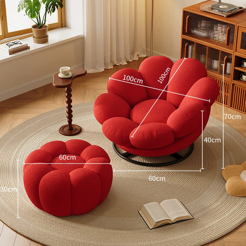Luxuriöser Blütenstuhl „Flora Relax“ – Komfort und Stil in Perfektion-letto-design.com