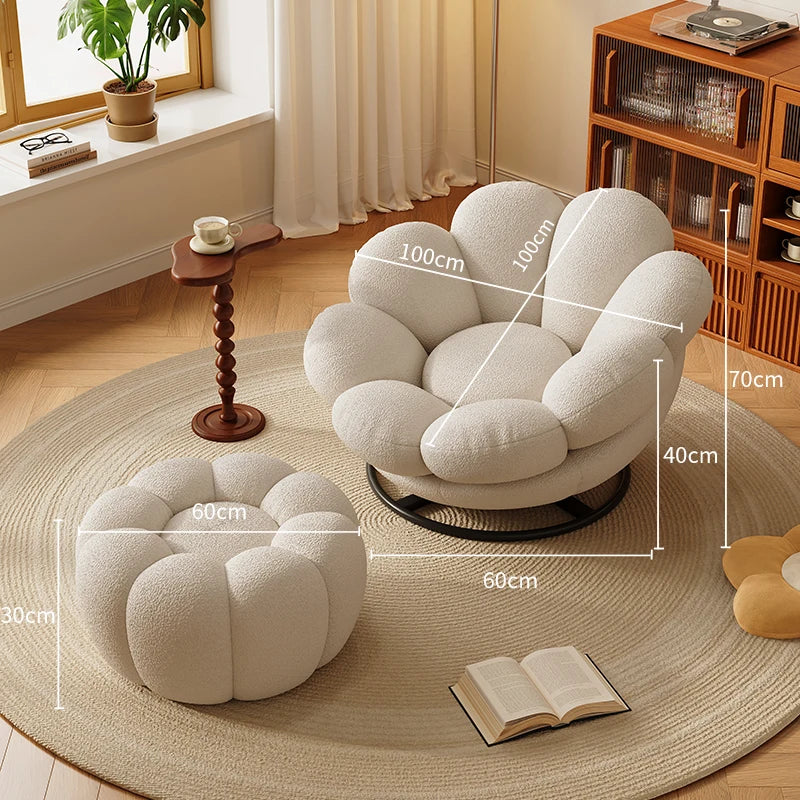 Luxuriöser Blütenstuhl „Flora Relax“ – Komfort und Stil in Perfektion-letto-design.com