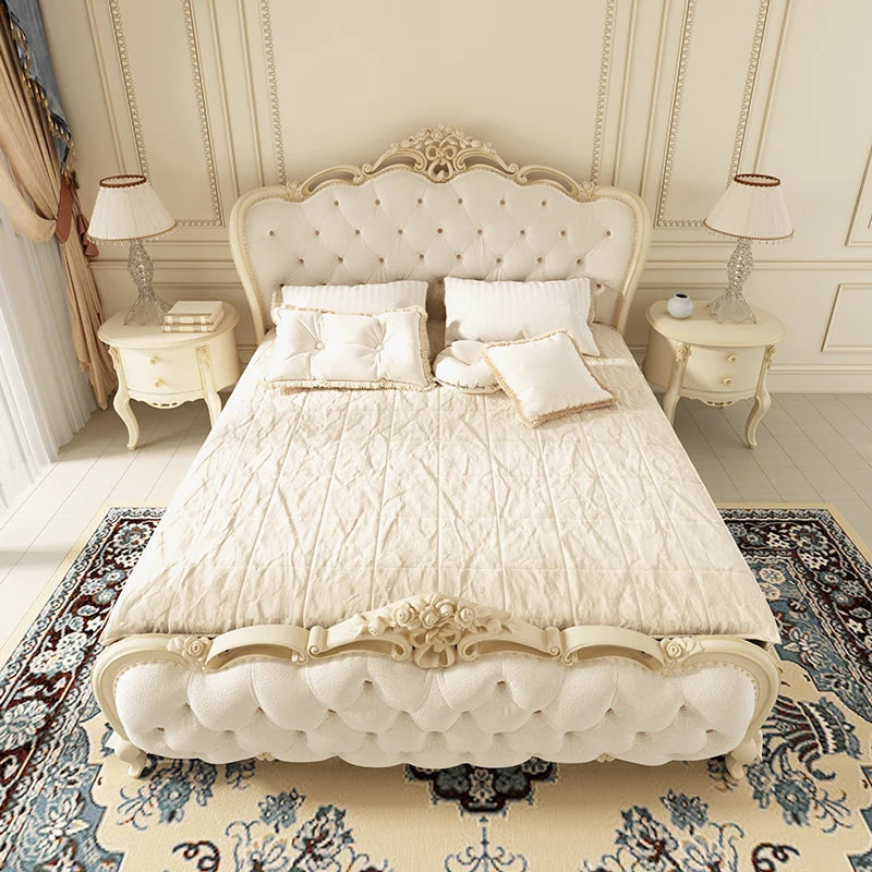 Kaiserliches Luxus-Bett "Majestät" aus edlem Massivholz-letto-design.com