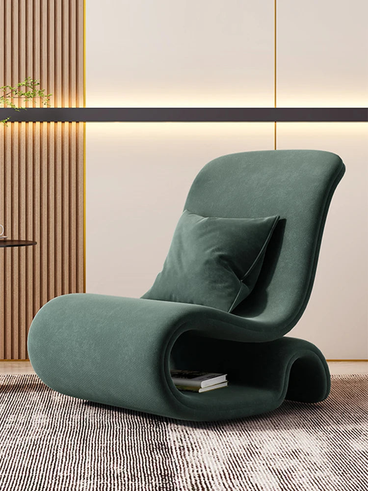 Moderner Schwungstuhl „Wave Lounge“-letto-design.com
