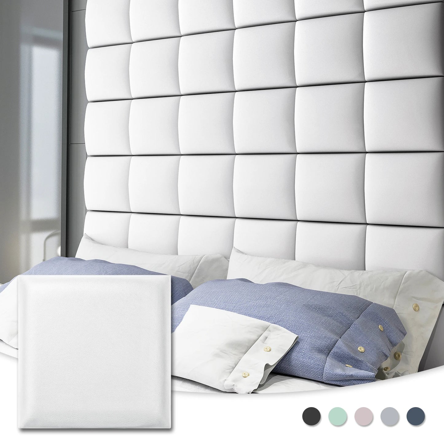 Luxus Kopfteil "Pannello Capitonné Moderno" – Modern & Wasserdicht-letto-design.com