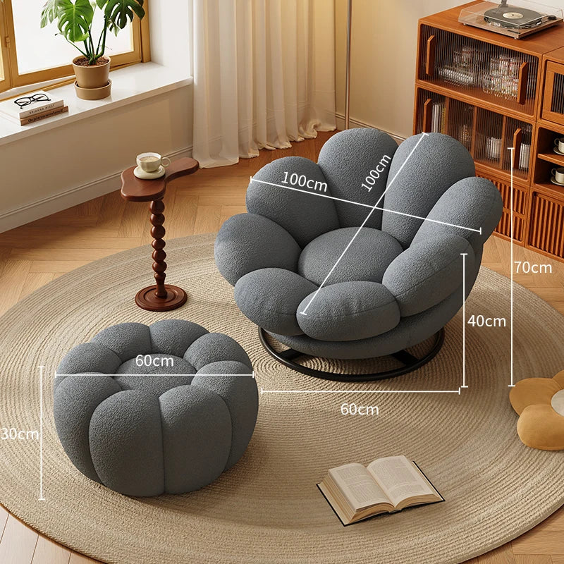 Luxuriöser Blütenstuhl „Flora Relax“ – Komfort und Stil in Perfektion-letto-design.com