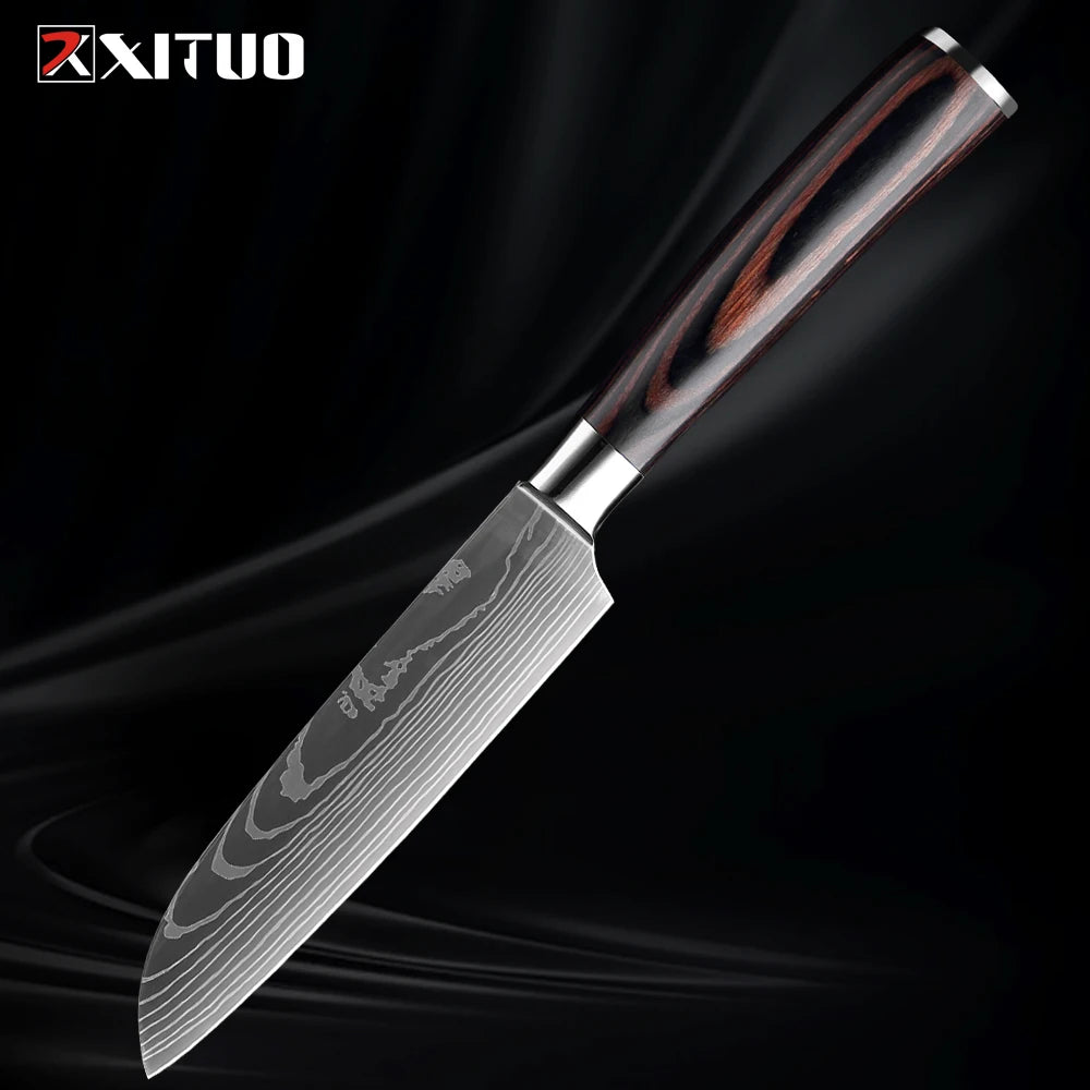 Premium XITUO Küchenmesserset – "Set di Coltelli Cucina Eleganza"-letto-design.com